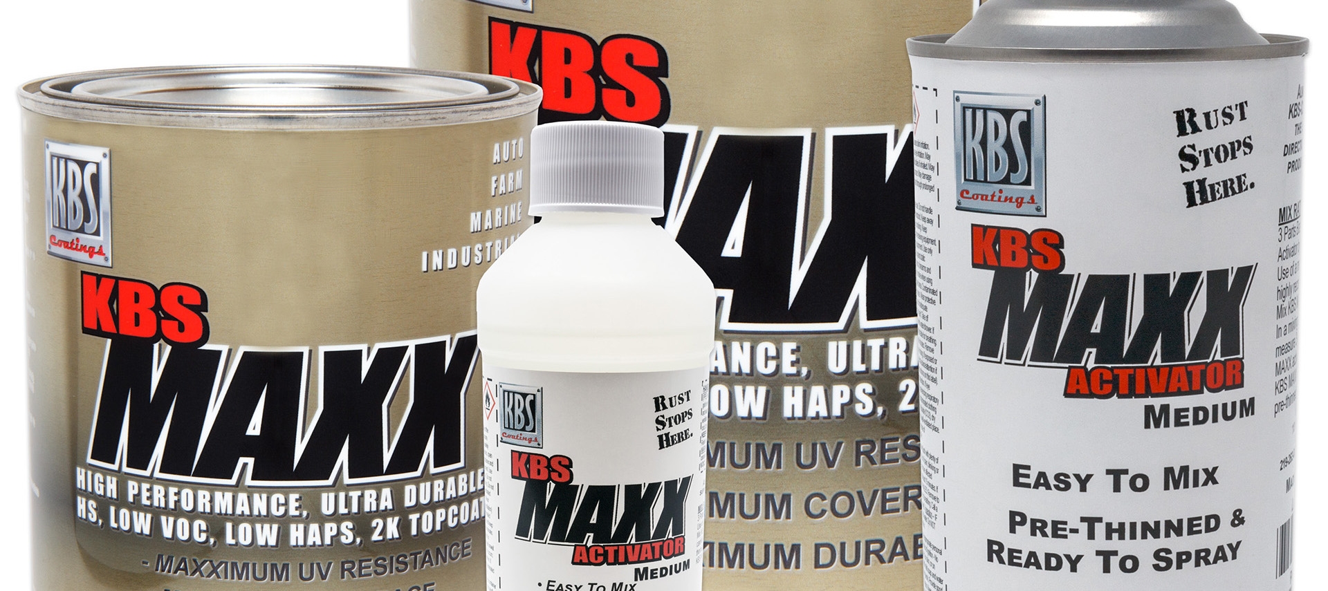 KBS MAXX Clear - High Performance, Ultra Durable, HIGH SOLIDS, Low